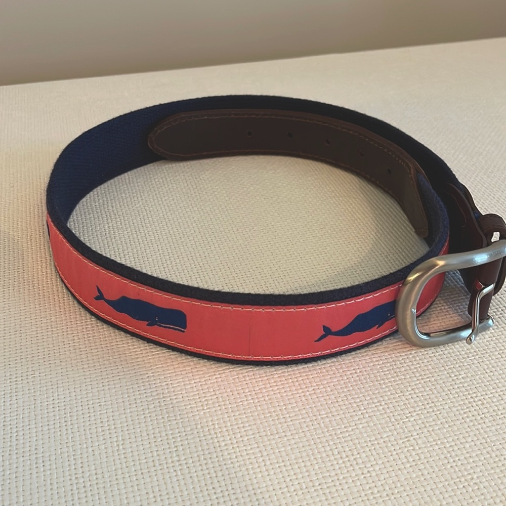 Vineyard Vine Whale Belt